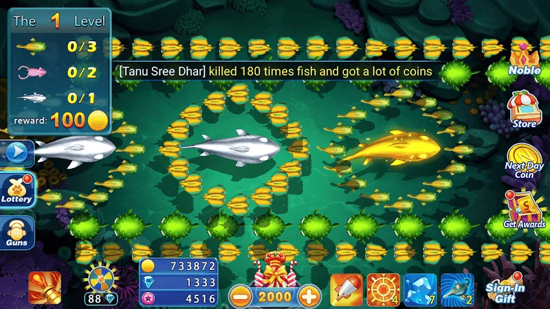 10WIN Apresentando informações sobre o jogo de tiro ao peixe Fishing Clash.